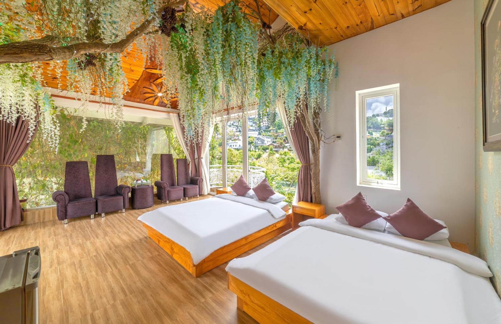 Dream Flower Dalat Hotel Exterior foto